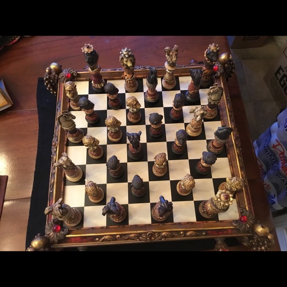 Custom Design Chessboard Set - Picture 1 of 8